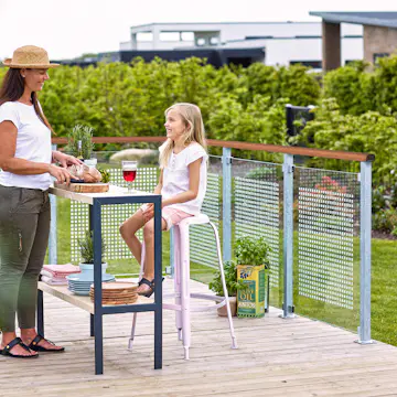 Håndløper PLUS Rett 199 cm Maghony