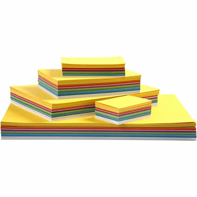 Vårpapp Creativ Company Ass Farger A2-A6 1800 Ass Ark/1 Pk