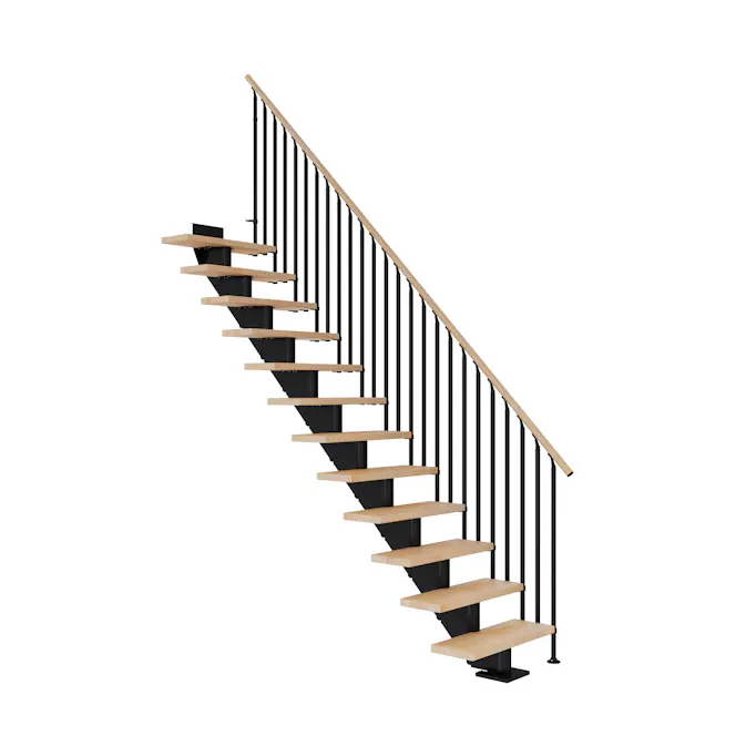 Plassbesparende Trapp Dolle Hamburg Bøk Oljet Rett Classic III