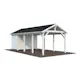 Carport Palmako Robert 23,1 m2 med Bod