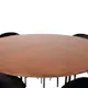 Spisegruppe furniture/fashion Copenhagen med 4 Valentina Fløyel Stoler