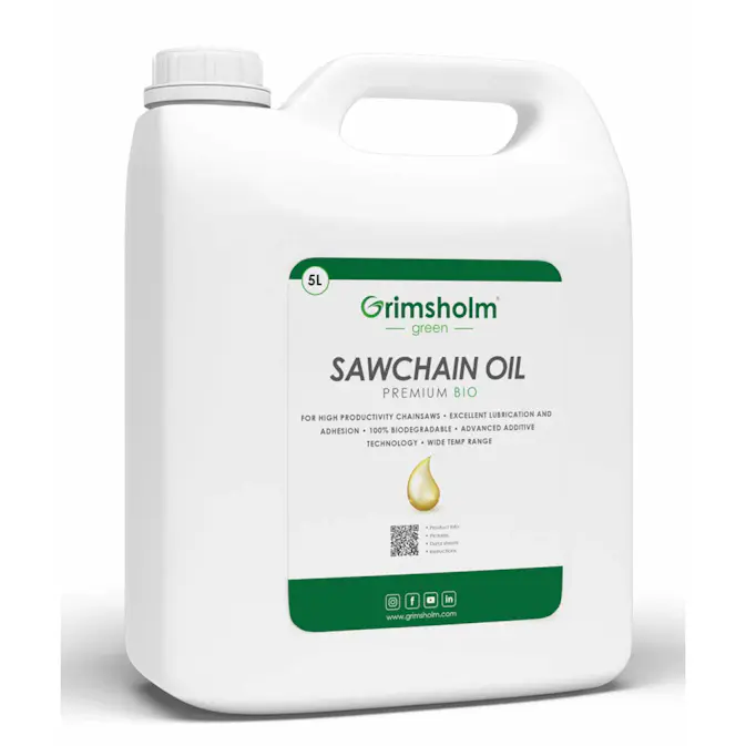 Sagkjedeolje Grimsholm Premium Bio 5L
