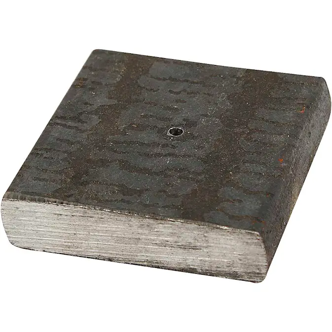 Metallfot Creativ Company Str 4x4x1 cm Hullstr 2 mm 1 Stk