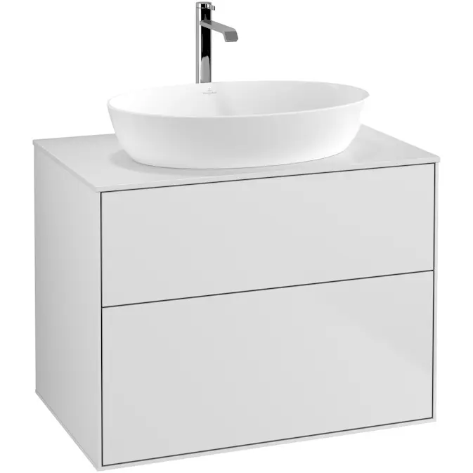 Tvättställsskåp Villeroy & Boch Finion med 2 Lådor och Bänkskiva för Fristående Tvättställ från Artis & Collaro