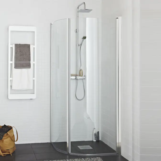 Duschhörn Hafa Original Round Klarglas