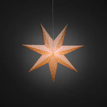 Adventsstjerne Gnosjö Konstsmide Hengende Mønstret