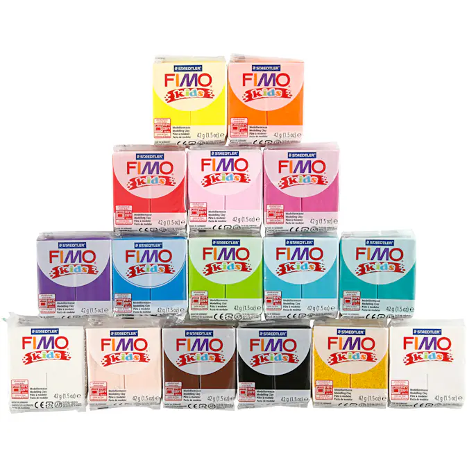 Leire Kreativ Selskap Fimo Kids Leire 32x42 g/1 Pk