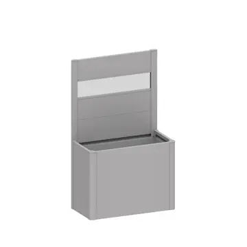 Levegg Biohort til Belvedere Plantekasse med Akrylglass 91x4x102 cm