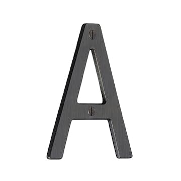 Husnummer Beslagsboden Oksidert Messing