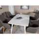 Spisegruppe Venture Home Pobbie med 4 Corina Stoler