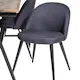 Spisegruppe Venture Home Jane med 6 Valentina Stoler Polyester