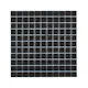 Klinkermosaik Arredo Titan Svart Matt 3x3 cm