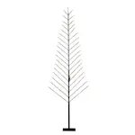 Utendørsdekorasjon Gnosjö Konstsmide 2-D Sort Tre 240 cm LED