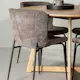 Spisegruppe Venture Home Yakidon Ø120 cm med 4 stk Modesto Stoler