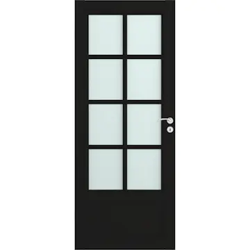 Innerdør Scanflex Skjold Klarglass 2x4