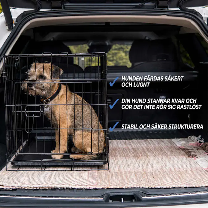 Hundebur Trekker Lettmetall M