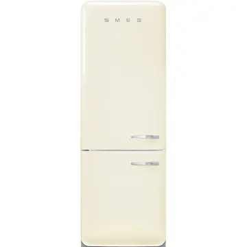 Frittstående Kjøleskap/Fryser Smeg FAB38LCR6 Retro Creme Venstrehengt