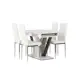 Spisegruppe Venture Home Disa med 4 Pastill Stoler