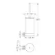 Toalettborste Grohe Selection 41076 med Hållare