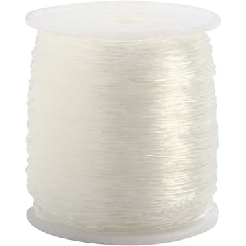 Smykketråd Creativ Company Elastisk Rund 0,8 mm