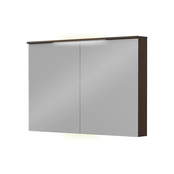 Speilskap FOSSBAD B120 D12 med Lystopp 60 + 60