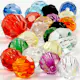 Plastperler Creativ Company Facettperlemix Str 10-12-16 mm Hullstr 1-2,5 mm 125 ml/1 Pk