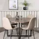 Spisegruppe Venture Home Durango Ø120 cm med 4 stk Polar Stoler
