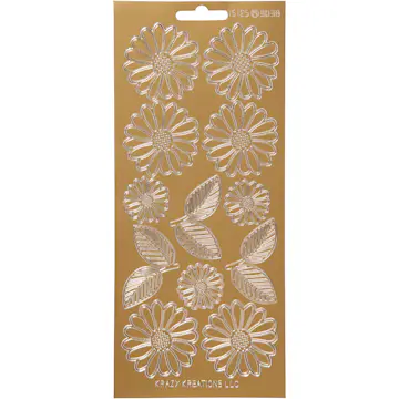 Stickers Creativ Company Margeritter 10x23 cm