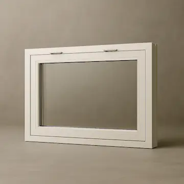 Vindu Fjordvindu Topphengslet Solid Aluminium 3-Lags