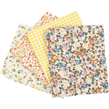 Patchworkstoff Creativ Company Str 45x55 cm 100 g 4 Stk/1 Pk