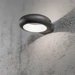 Vegglampe Gnosjö Konstsmide Rovigo 5W High Power LED Mørk Grå