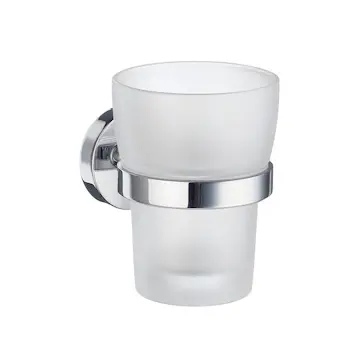 Tandborstglas Smedbo Home HK343 Krom/Frostat Glas