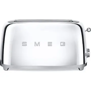 Brødrister Smeg TSF02SSEU Krom Retro med Ekstra Brede Spor