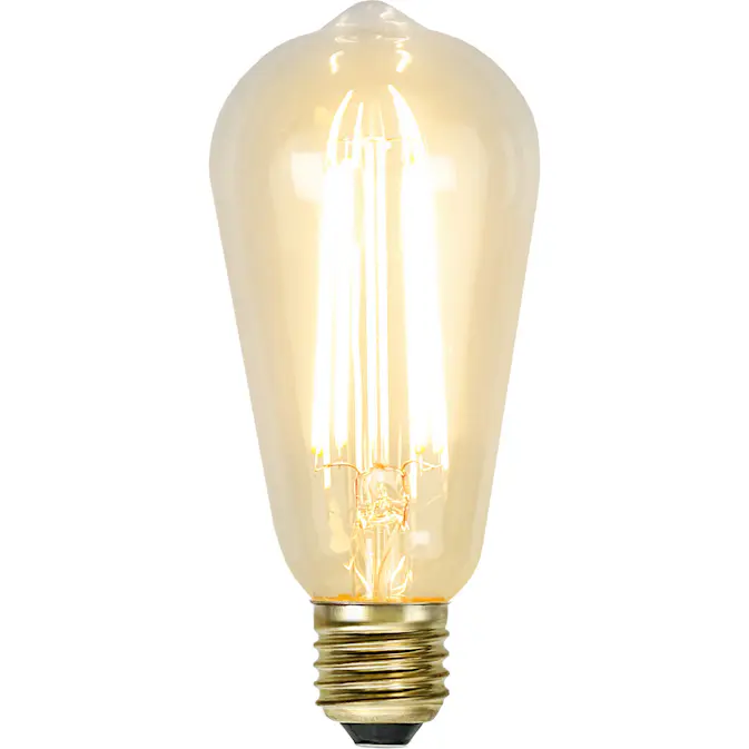 LED-Lampe Star Trading E27 ST64 Soft Glow Dimbar 3,6W