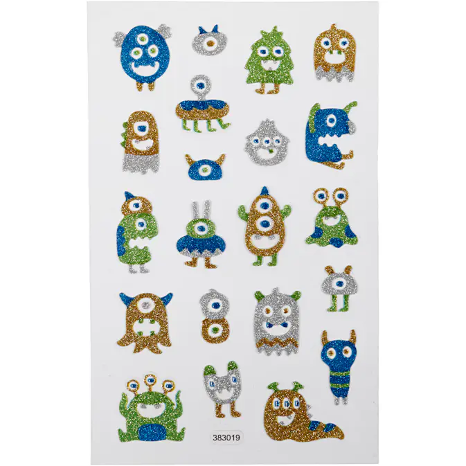 Klistremerker Creativ Company Romvesen