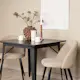 Spisegruppe Venture Home Tempe med 2 Velvet Stitches Stoler
