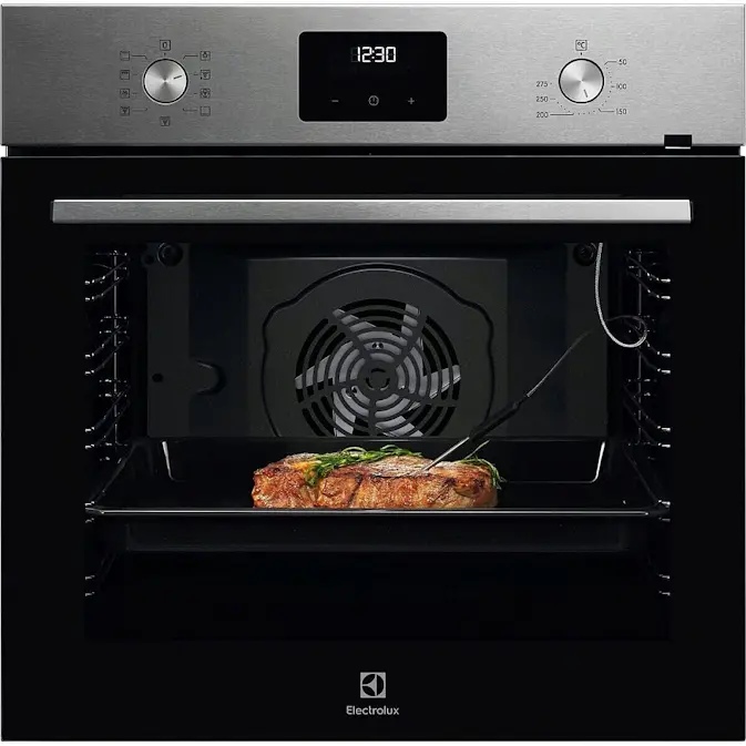 Innbyggingsovn Electrolux COB402X SenseCook® Sort med Smart Matlagingstermometer