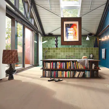 Trägolv HD 400 Milk cream oak lively 20228