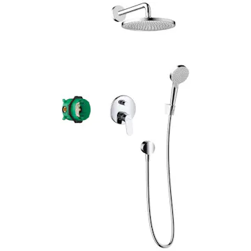 Takdusjsett Hansgrohe Crometta S 240 for innbygging 1jet