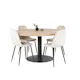 Spisegruppe Venture Home Cornelia med 4 Pobbie Stoler