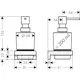 Såpedispenser Hansgrohe AddStoris 41745 200 ml
