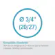 Vannspreder Gardena Pop-up Sprinkler MD40/300