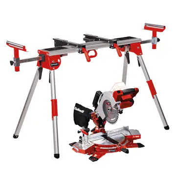 Kapp- og Gjærsag Einhell TE-MS 18/210 18 V Li-Solo Inkl. Sagbenk