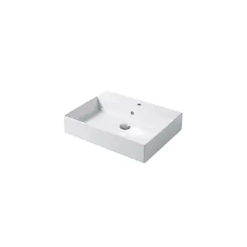 Enkelhandfat Miller Badrum Bloc Porslin Vit