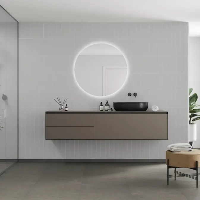 Baderomspanel Fibo 2090-M0830 Light Grey