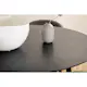 Spisegruppe Venture Home Dipp Ø115 cm med 4 Velvet Stitches Stoler