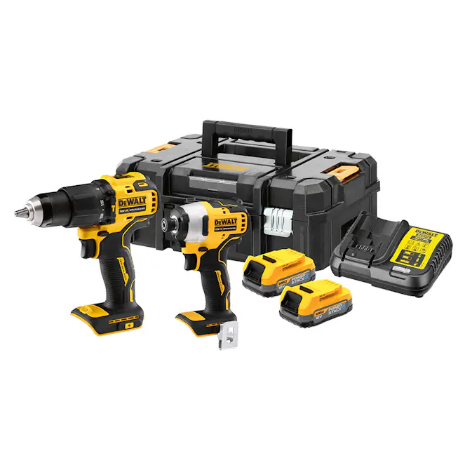 Verktygspaket Dewalt DCK2062E2T 18V (2x1,7Ah)