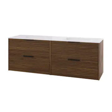 Servantskap Linn Bad Silje 160 cm 4 Skuffer Dobbel