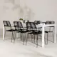 Hagegruppe Venture Home Break med 6 Lindos Lenestoler