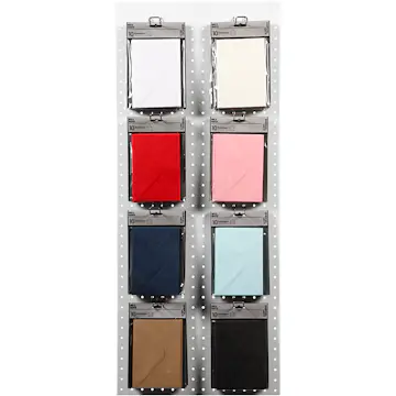 Konvolutt Creativ Company Str 11,5x16 cm Ass Farger 8x10 Pk/1 Pk